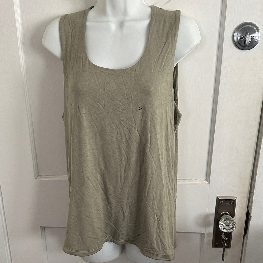 Maurices Olive Scoop Neck Tank